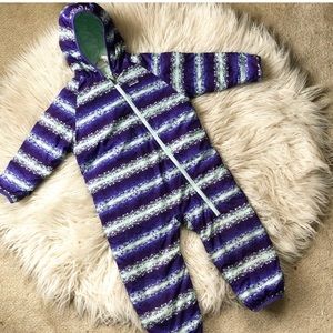 Patagonia reversible snowsuit (18 months)